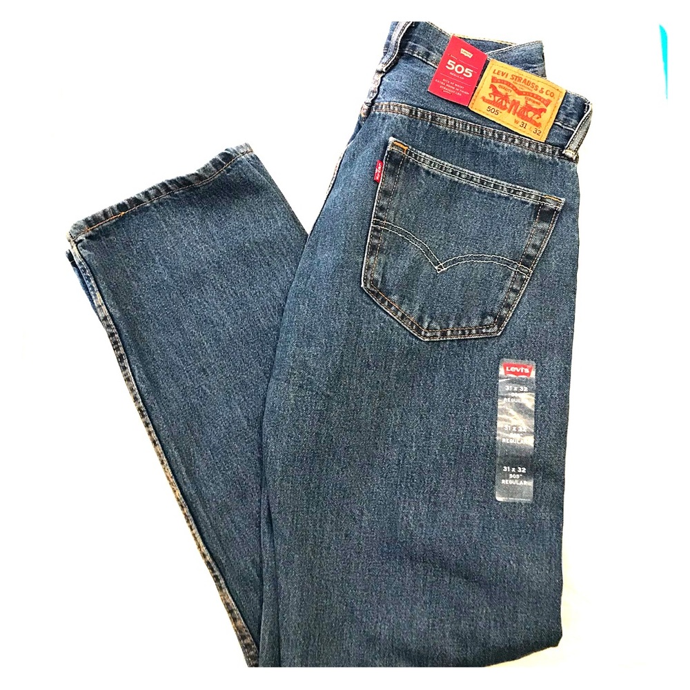 Levi’s 505 straight leg jeans